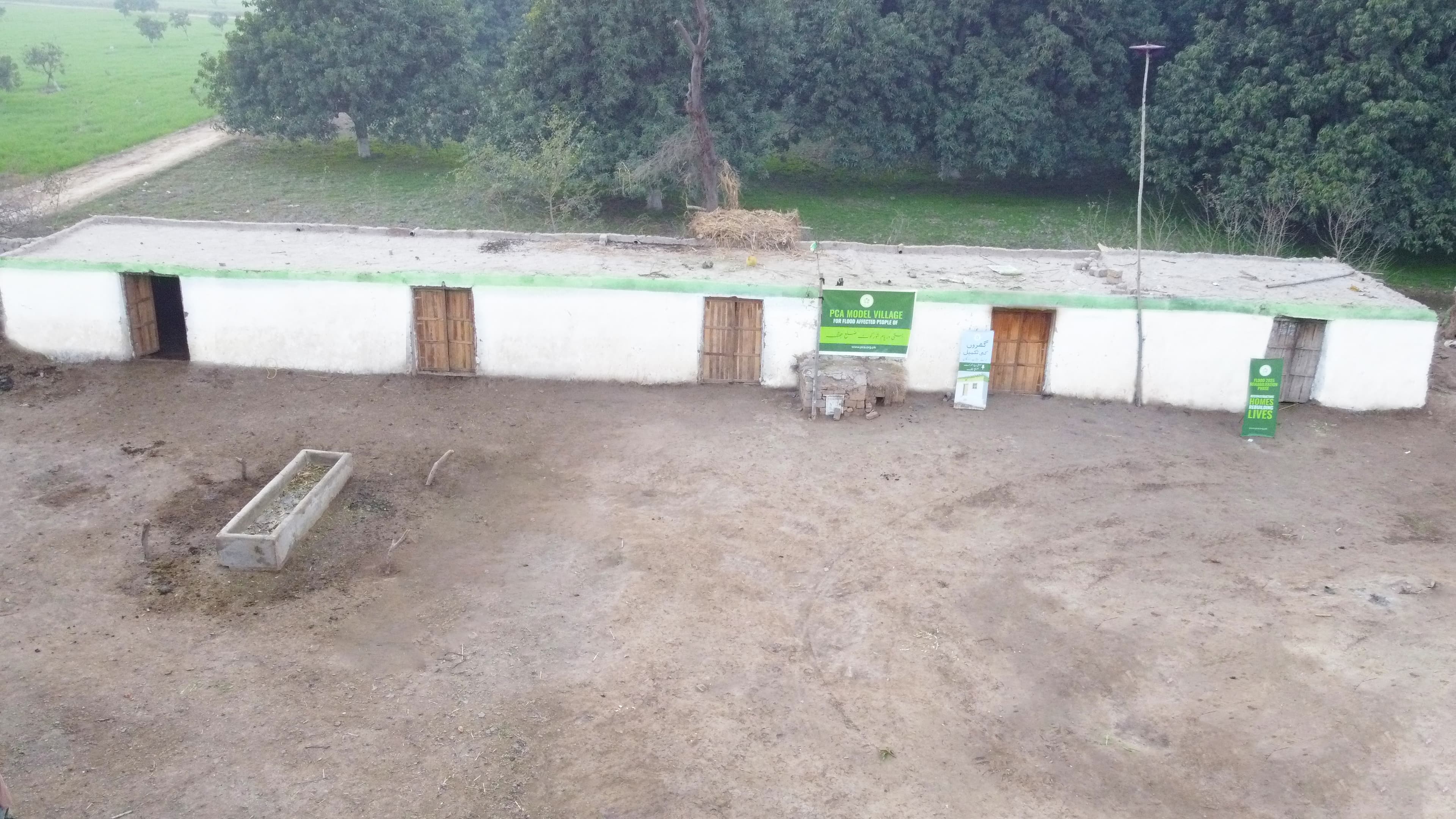 PCA Model Village with 30+ mud houses handed over to flood-affected families in Basti Waryam, Shorkot.